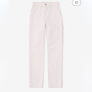 Abercrombie & Fitch Ultra High Rise 90s Straight Carpenter Jean